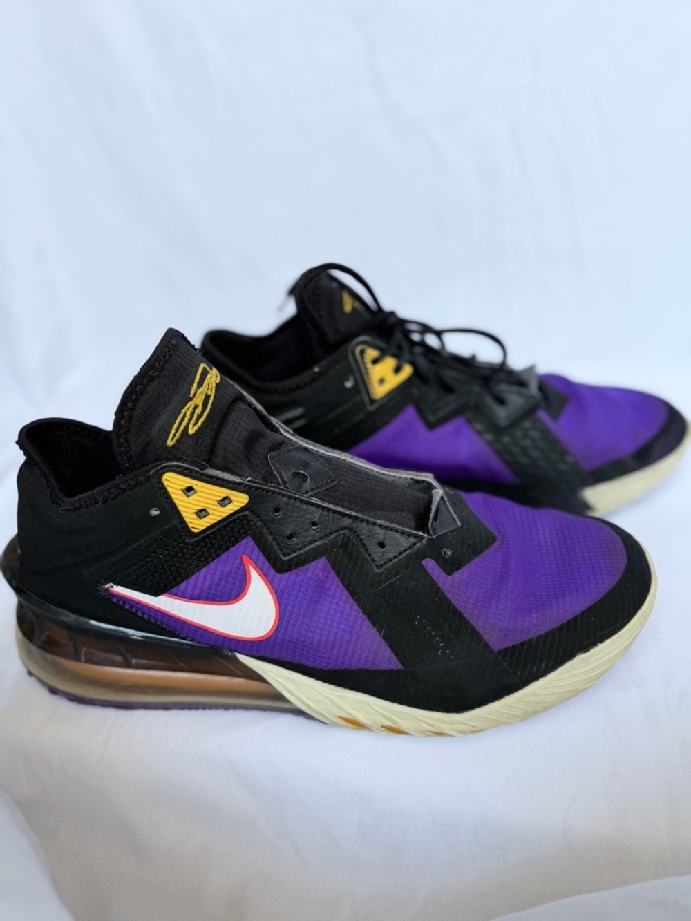 Nike Men’s Athletic Shoes - Purple, Black, White - Picture 5 of 6